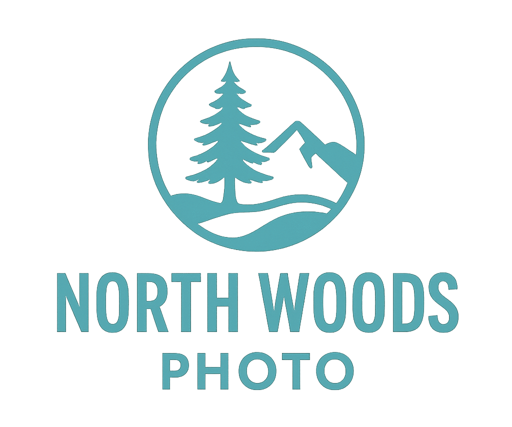 north woods photo teal transparent 2